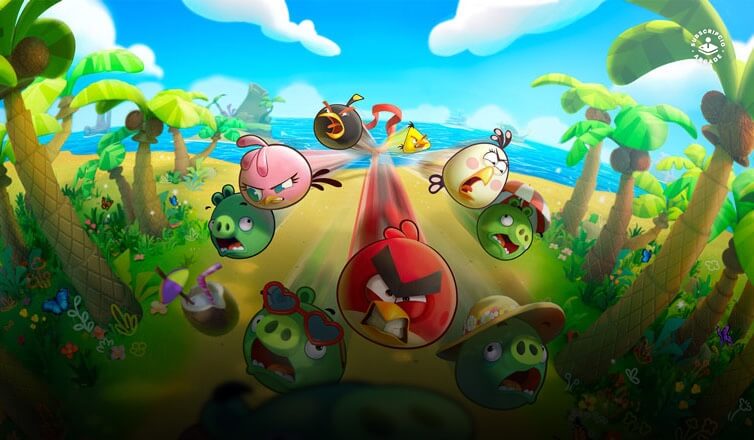 Game IP - Angry Birds Bounce - Marquee